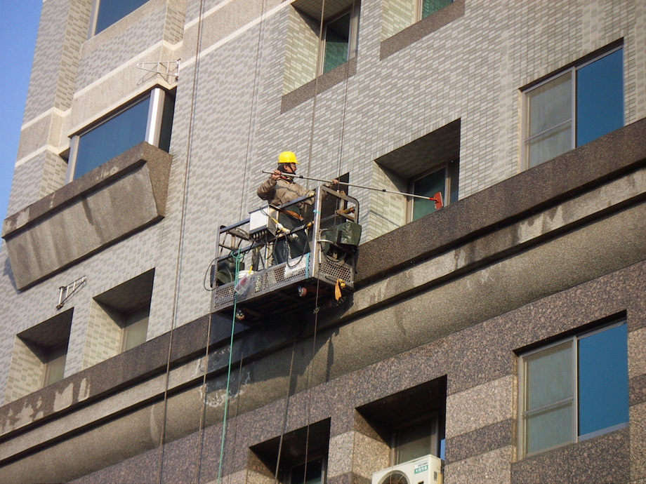 彰化洗窗機吊籠施工